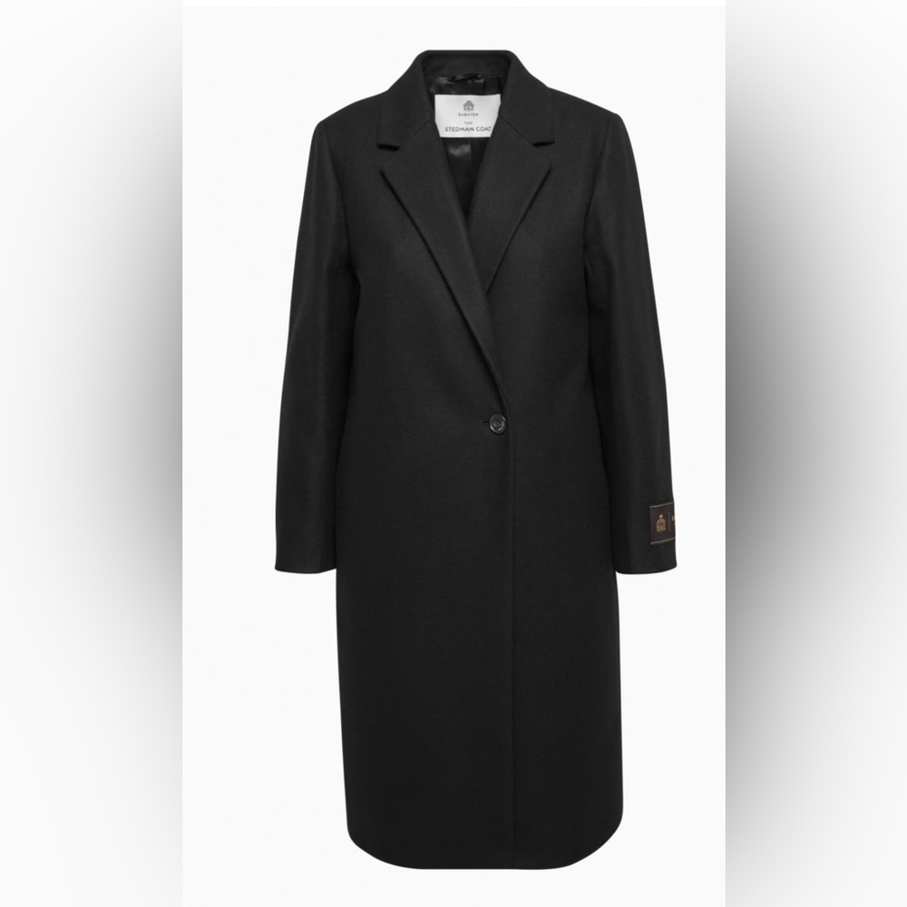 Aritzia Black Stedman Coat